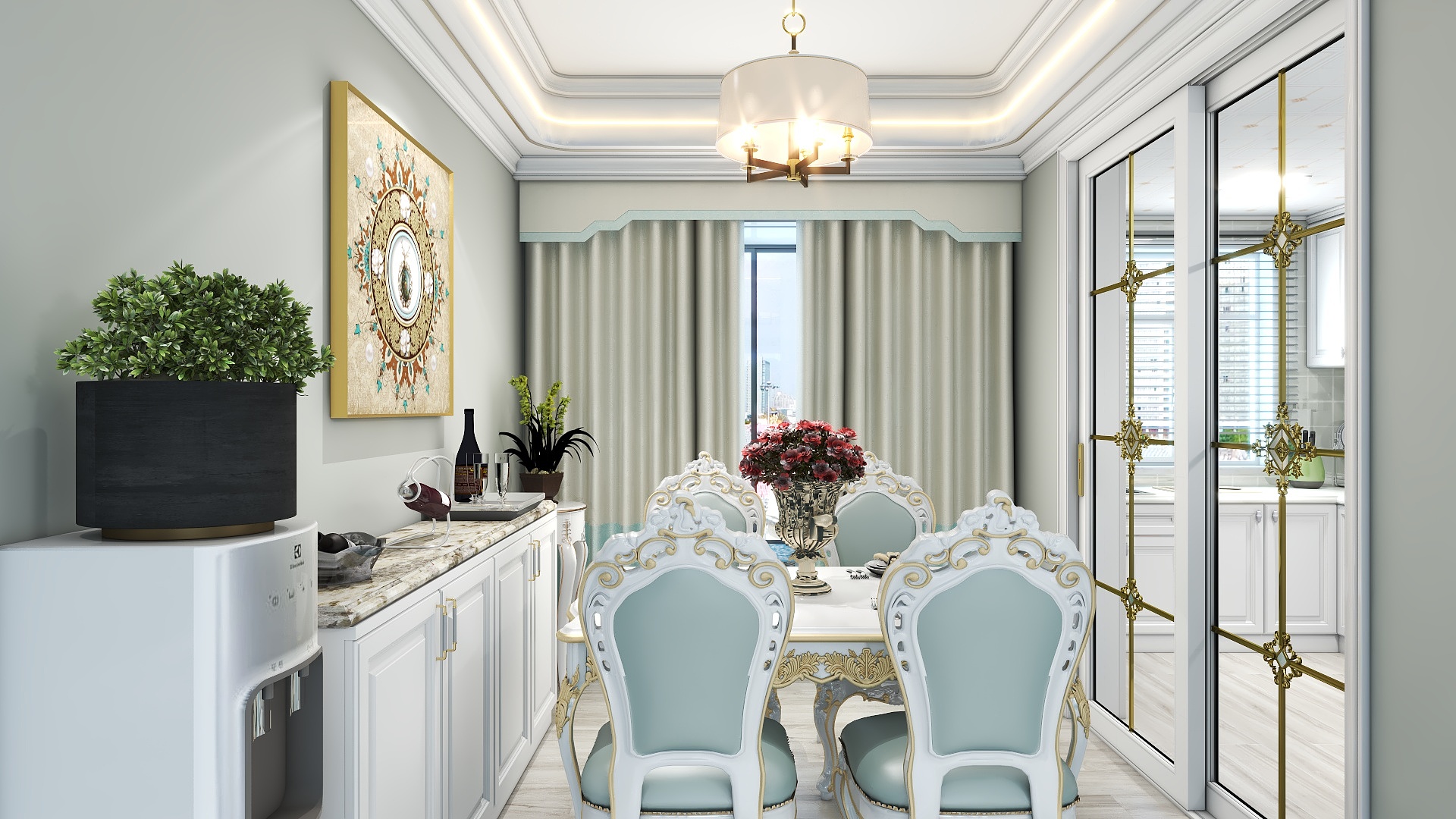 装修艺人唐平-南湖公馆简美-装修设计方案