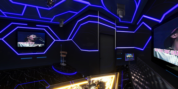 高森装饰设计-私人KTV-装修设计方案