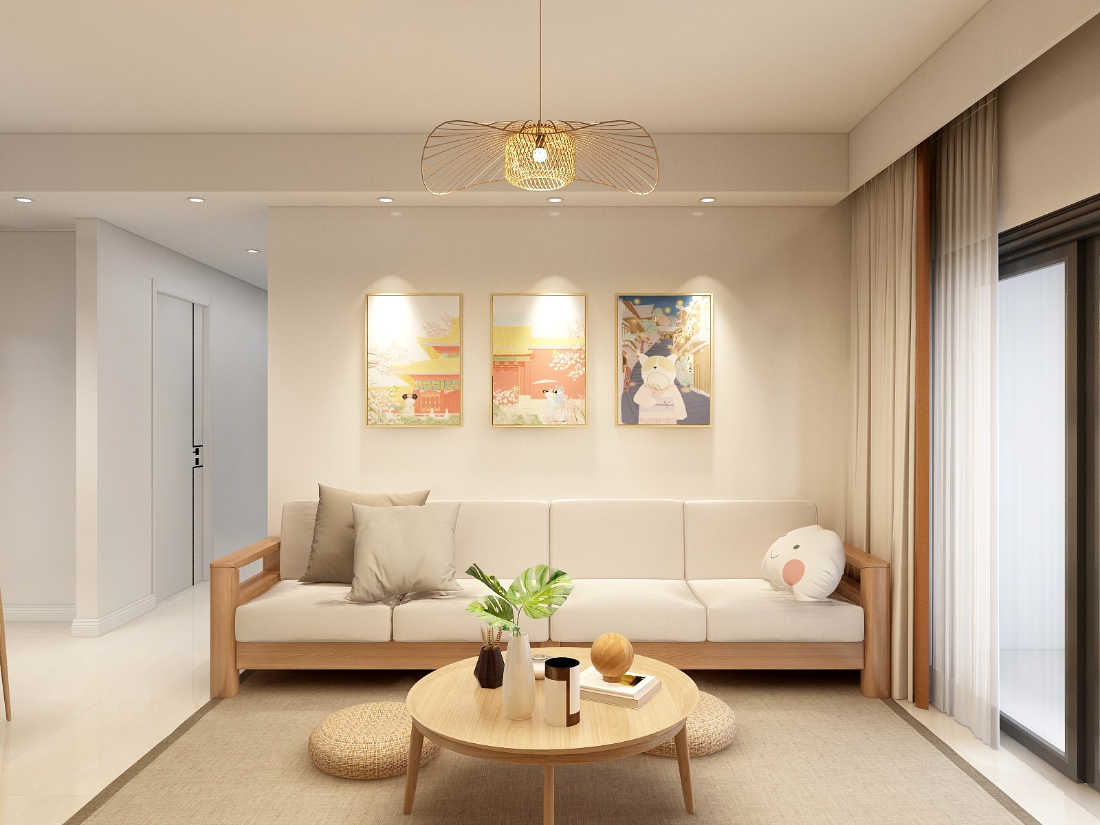 bearfHVO-90平日式简约.dwg-装修设计方案