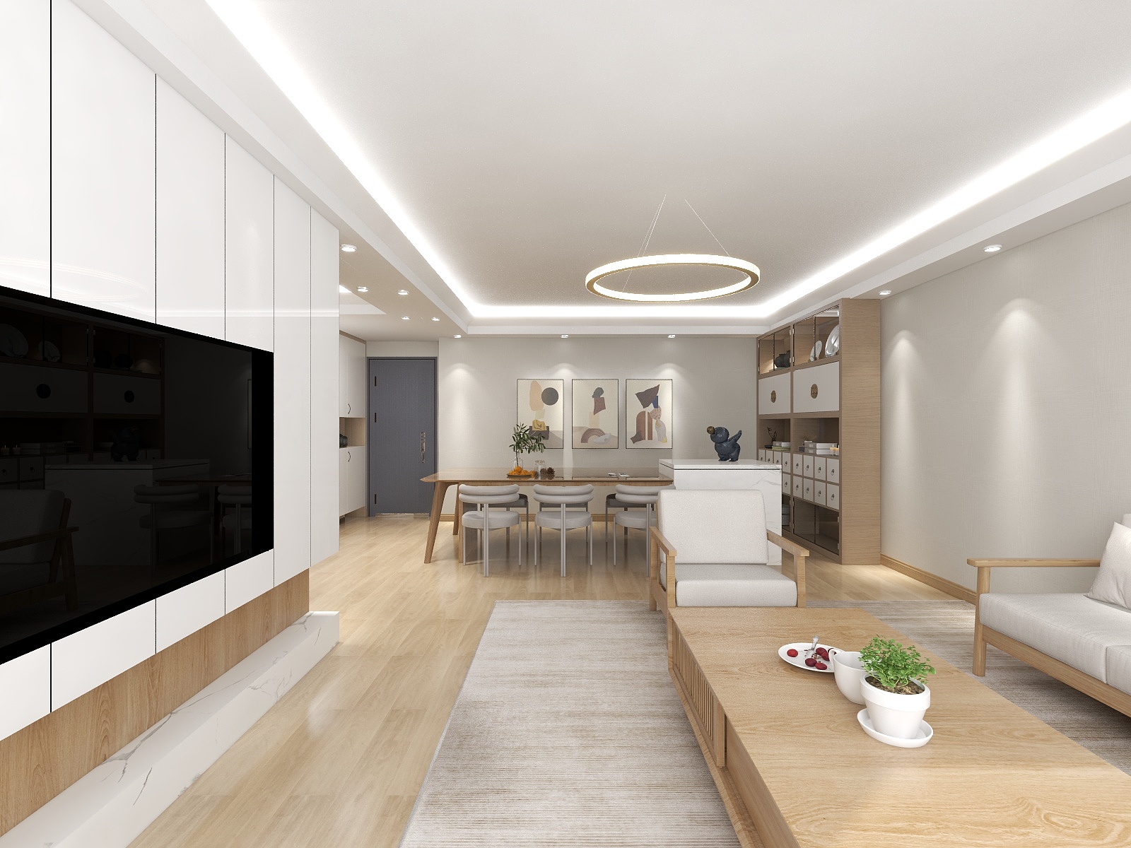 小老虎呢-D户型.dwg-装修设计方案