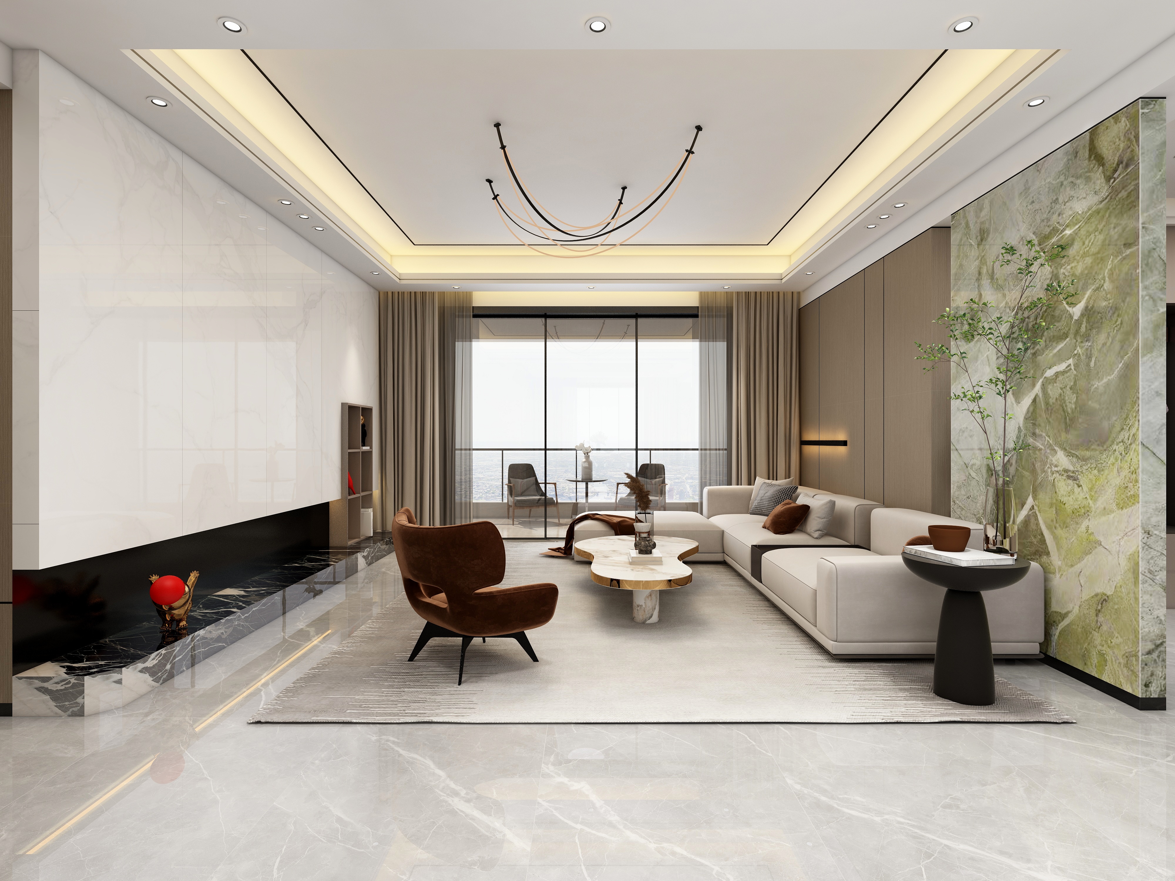 设计师朱家远-《君临世纪》-装修设计方案