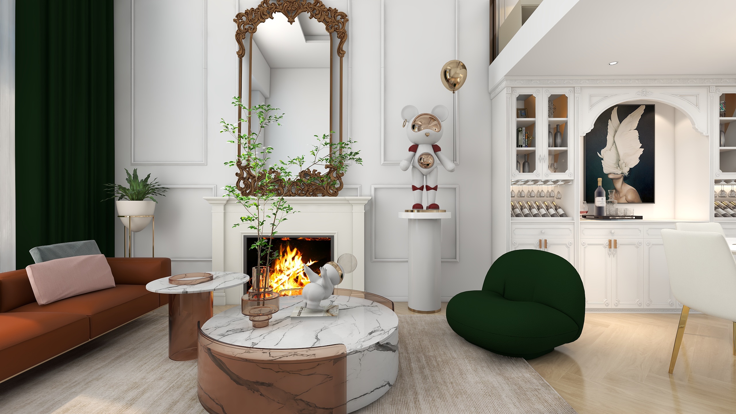 吉美装饰.-法式loft-装修设计方案