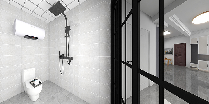 辽阳市起VKpv-万象华庭二期89平.dwg-装修设计方案