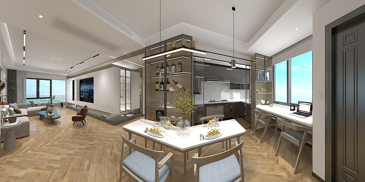 北辰10136-裕墨园（星光装饰）*-副本-装修设计方案