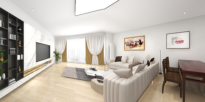 激情广告-武夷山市106㎡-装修设计方案