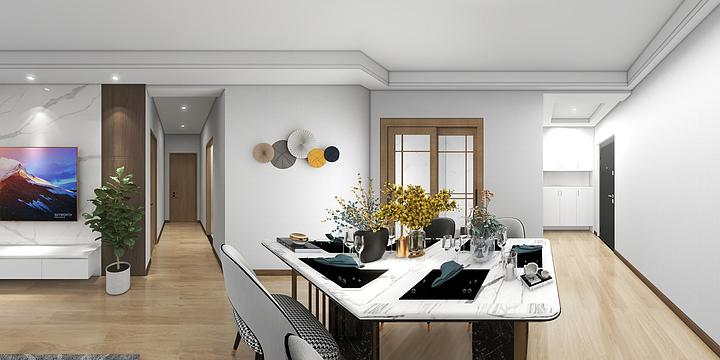 意初设计18888194087-万科1#906-装修设计方案