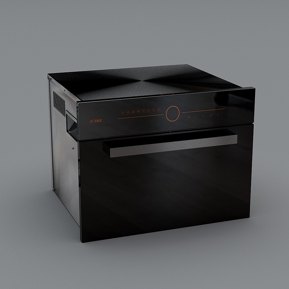 SCD26-C2T  26L蒸箱3D模型