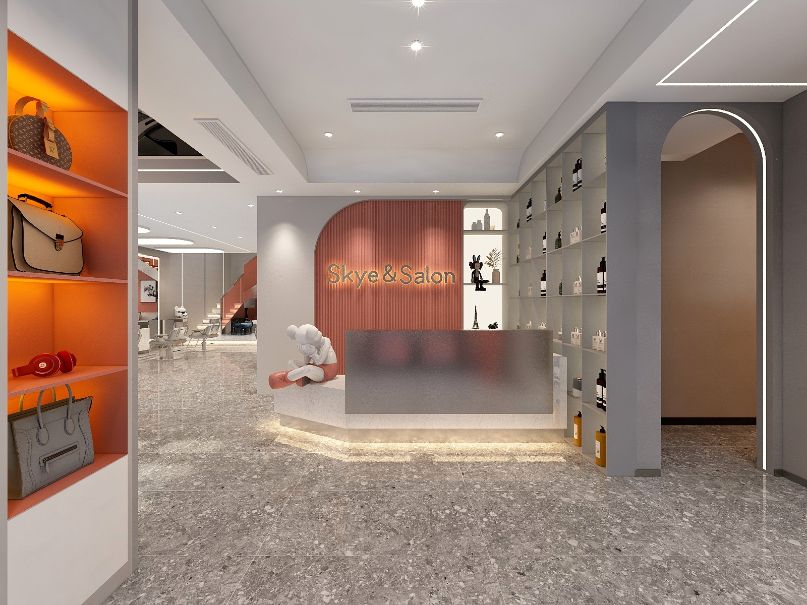 黄宇-丝珂-美发沙龙--装修设计方案