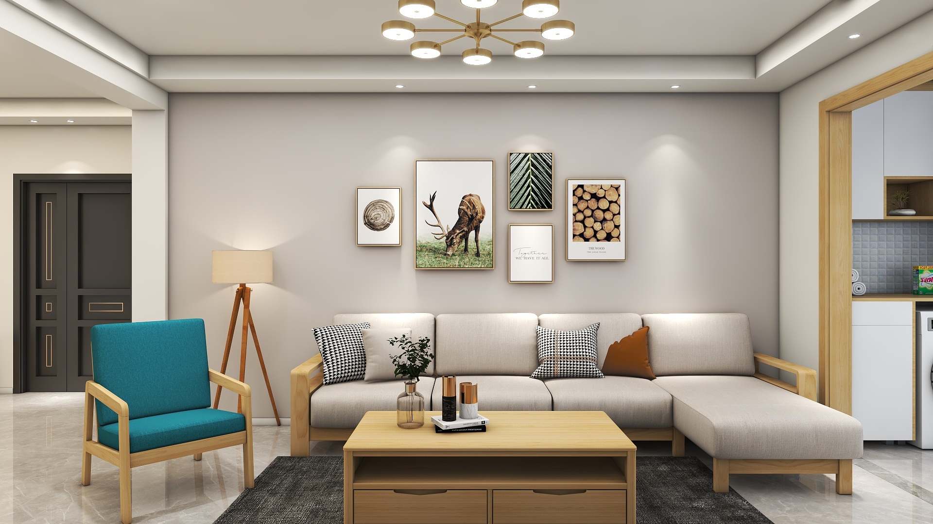 kaisai设计-富兴国际F装修效果图