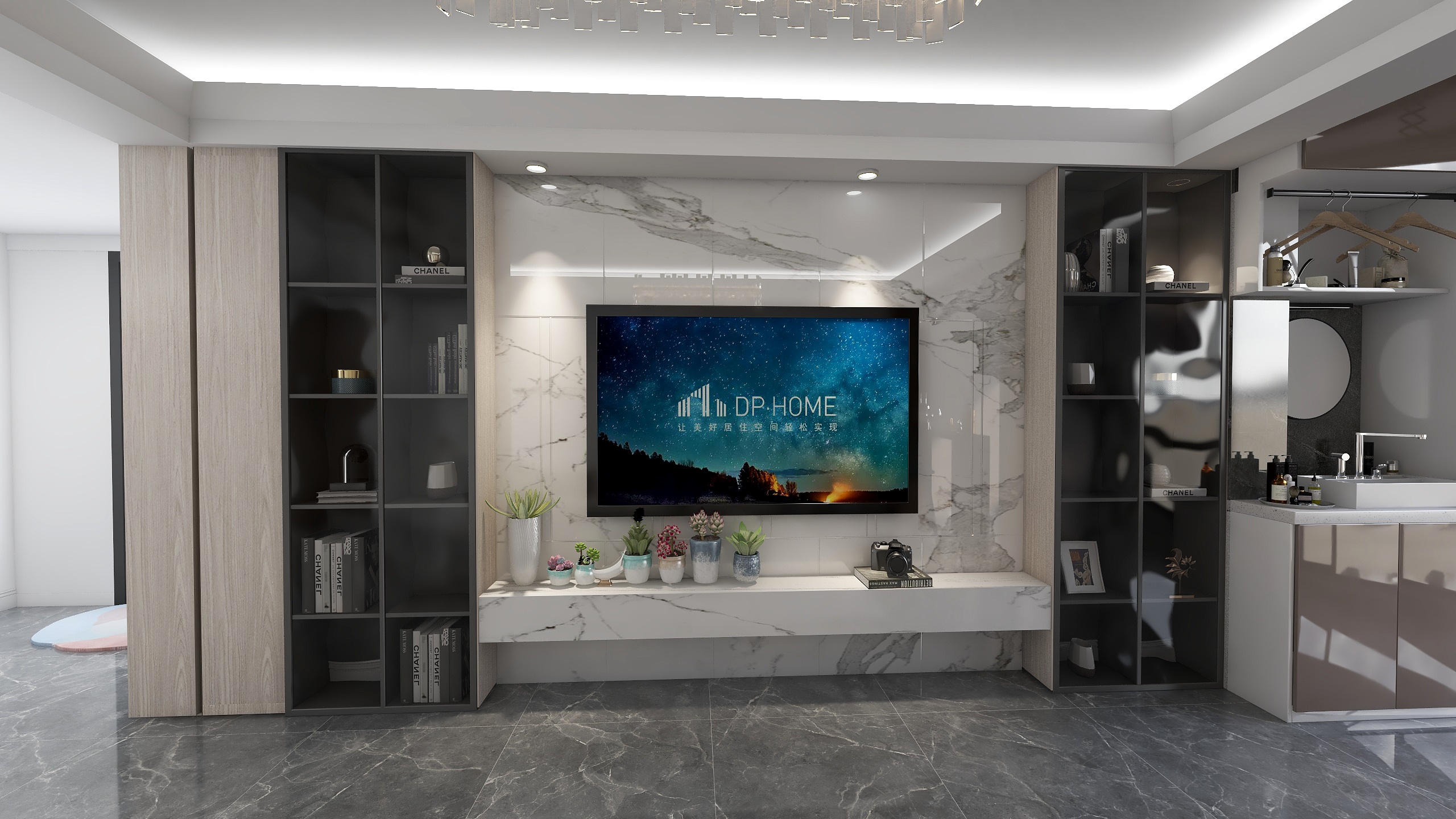 春暖花开-世茂云锦玉海园装修效果图