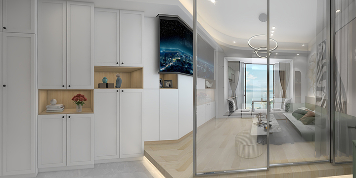 勤默-乐巢公寓1208.dwg-装修设计方案