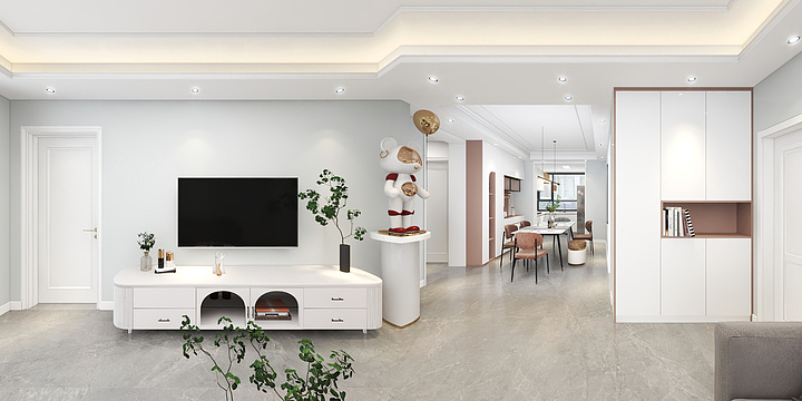 舒羽设计-金色名苑 1-501.dwg-装修设计方案