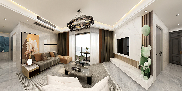 爱设计的橙子-惠州.长通熙园-装修设计方案