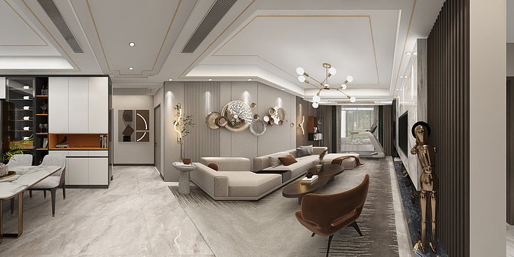 安家整装馆胖设计-荣盛锦绣学府-装修设计方案