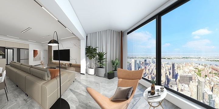 两个小不点-阳光城B2-2201.dwg-装修设计方案