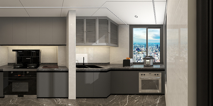 室内设计-张张-汉上第一街刘先生效果图.改-装修设计方案