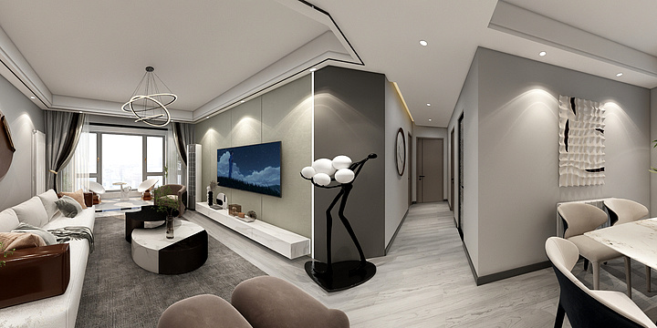 设计燕飞-健康花城二期6#1605(王总)-装修设计方案