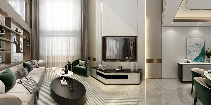 南国鼎峰设计院丨-298号自建复式-装修设计方案