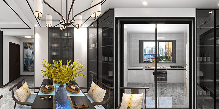 ~不摇碧莲~-安居幸福里-中式-装修设计方案