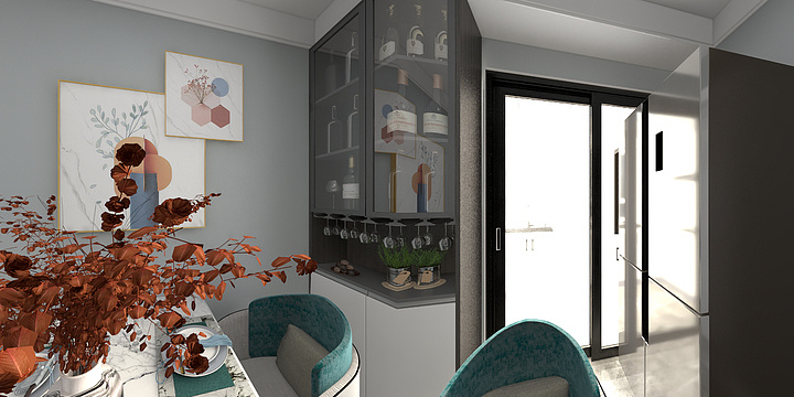 设计张婷-海棠公馆3#1-301-装修设计方案