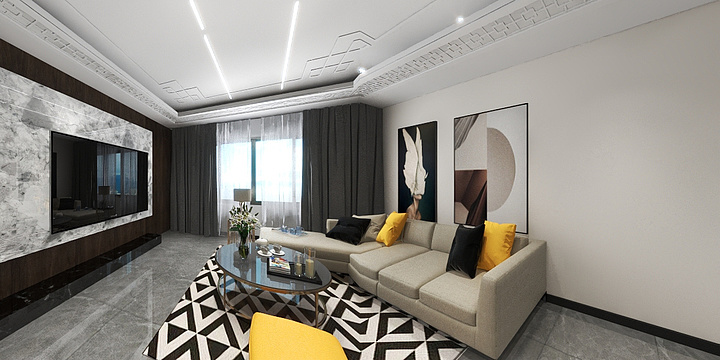 王磊-8520.dwg-装修设计方案