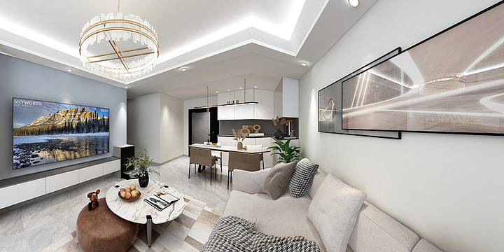 張蕾-河东 万欣城 竹园1-2603-装修设计方案