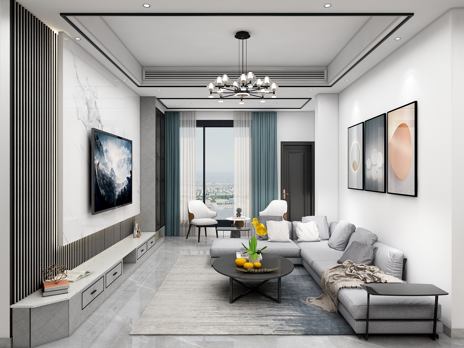 ᵉᵃʸⁱᵏᵒ-龙云台客餐厅-装修设计方案