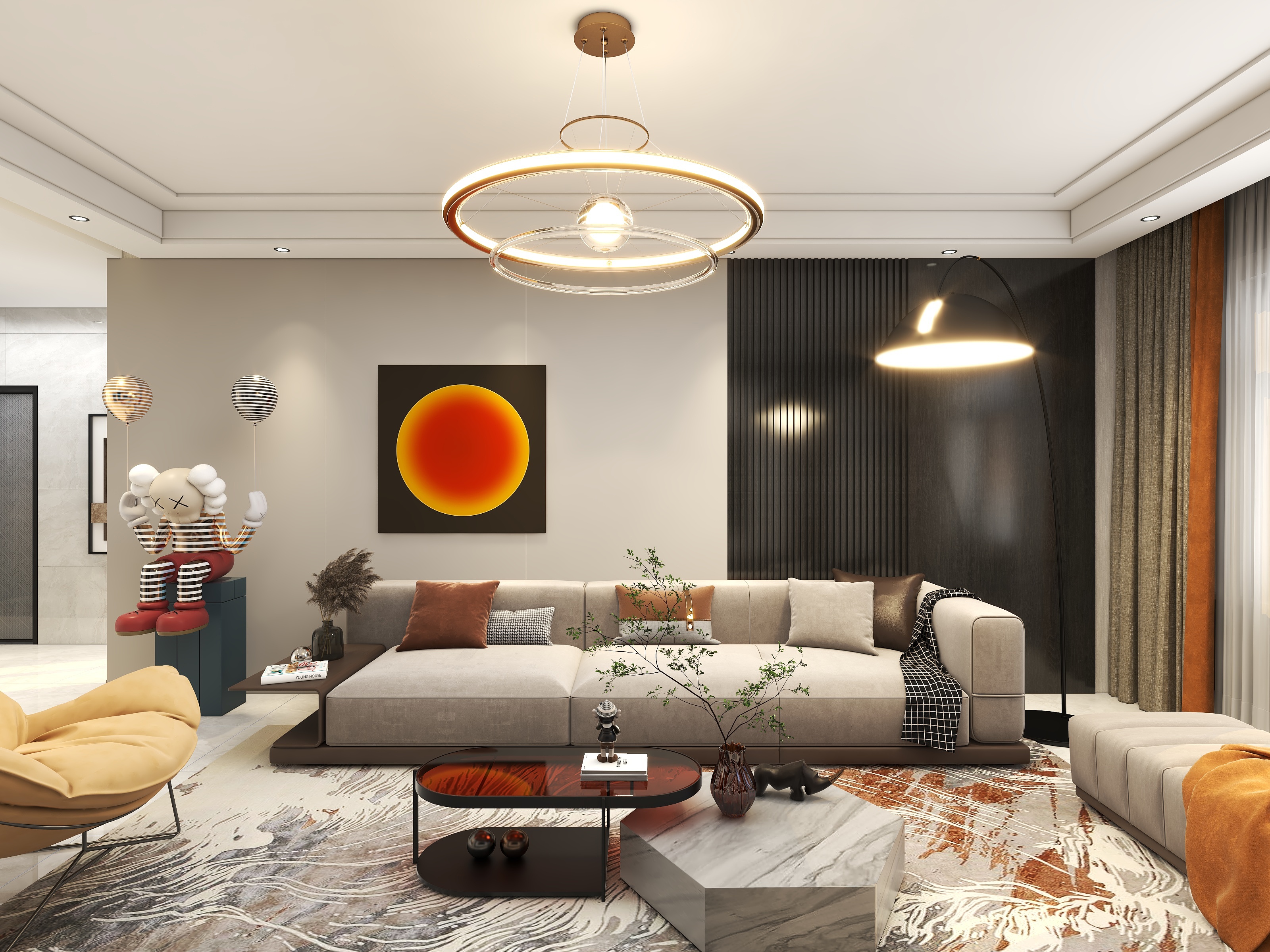 全案設計丨木子-北区-201-现代轻奢-装修设计方案