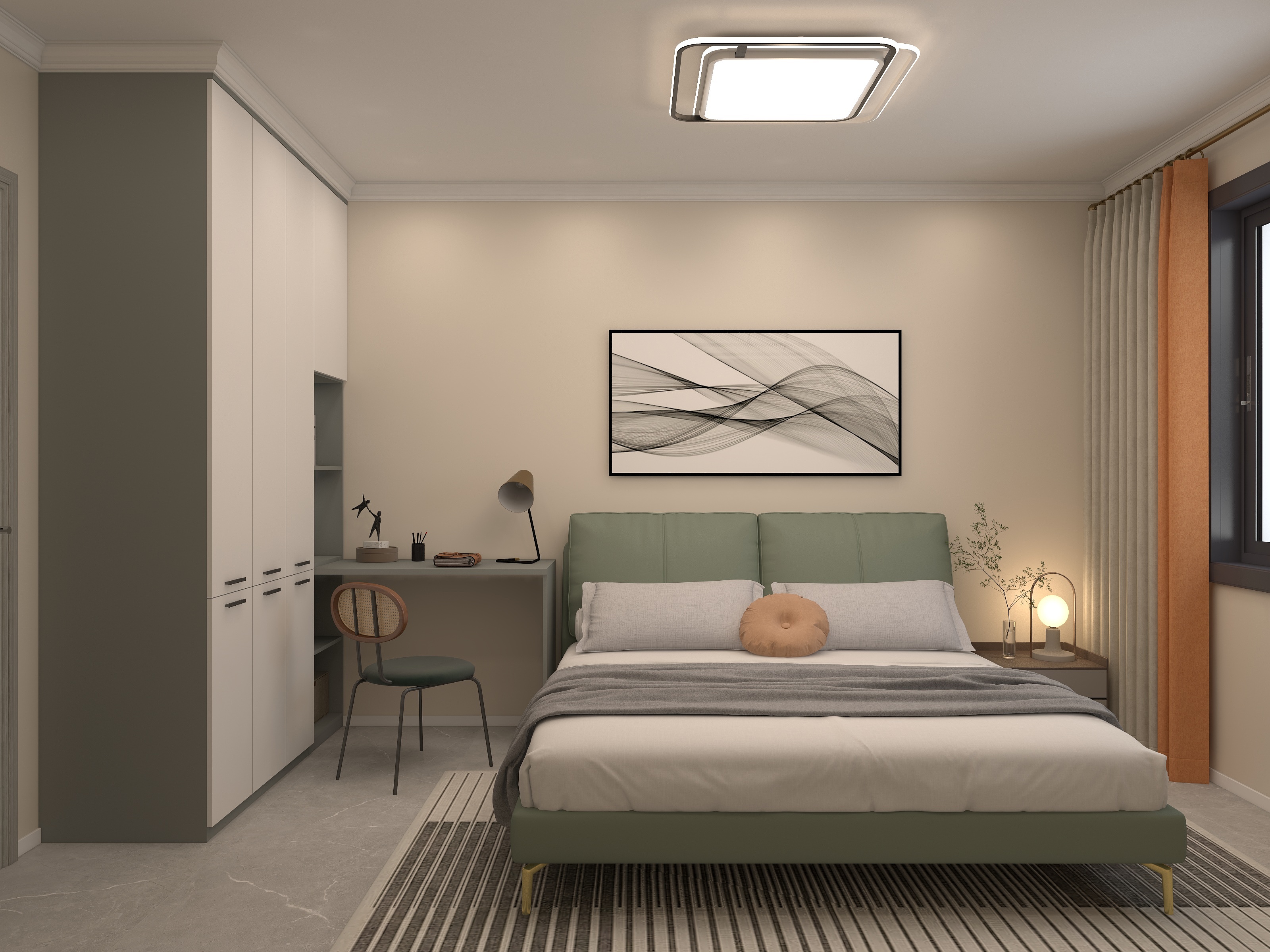 星球Design-现代改三居-装修设计方案