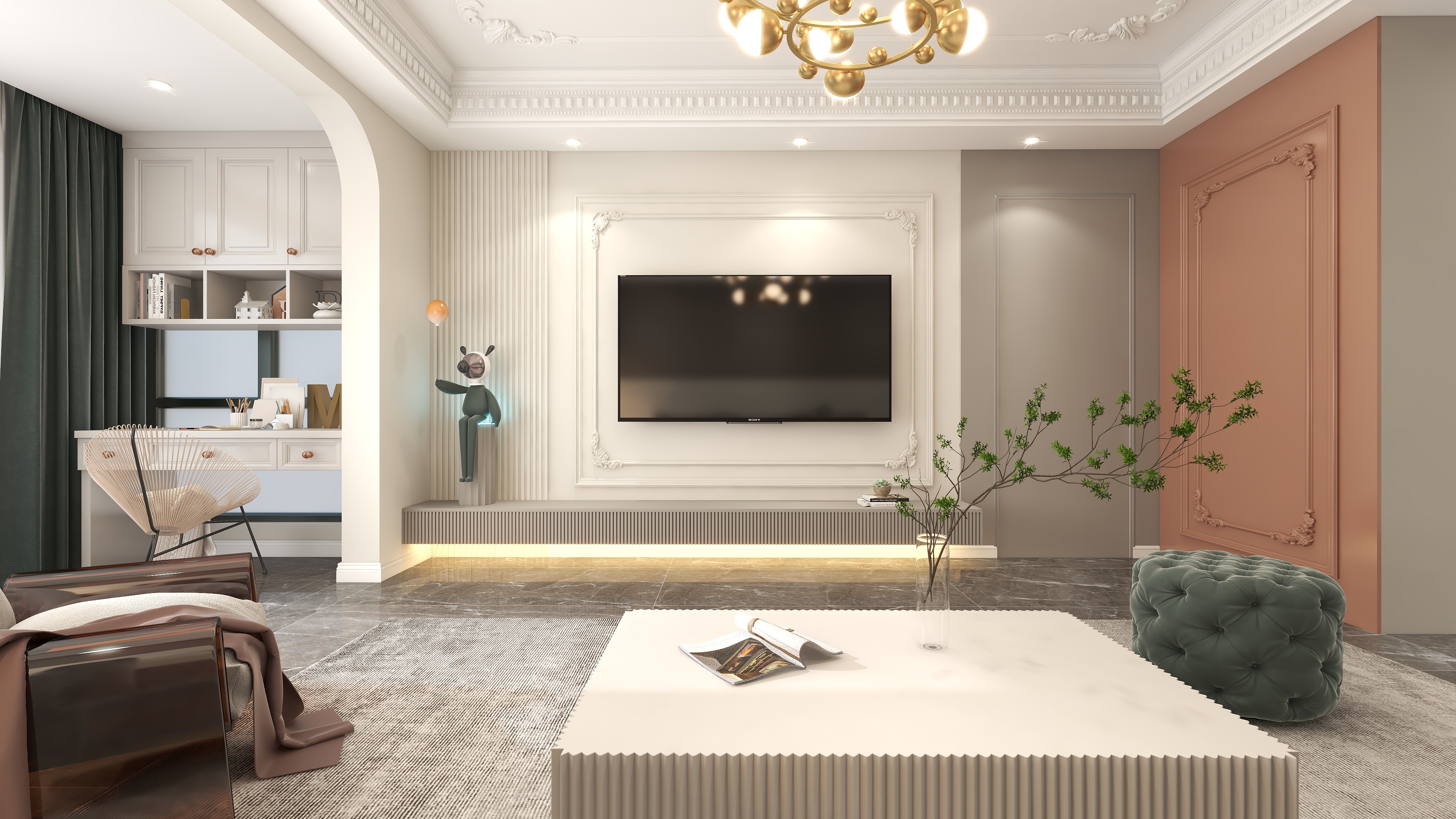 意境设计01-轻法式家装-装修设计方案