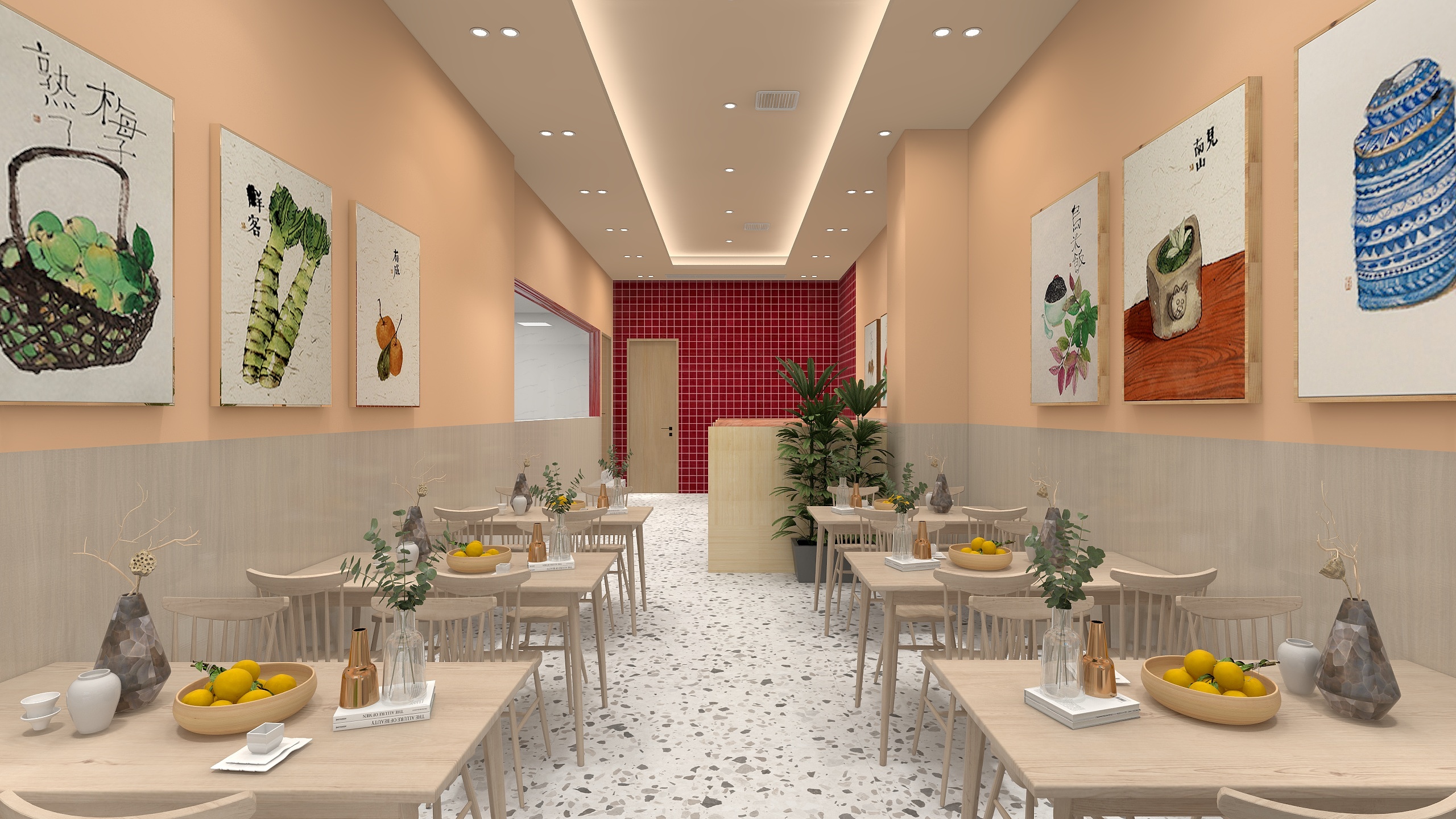 设计师一任焱-冒菜店局部改造-装修设计方案