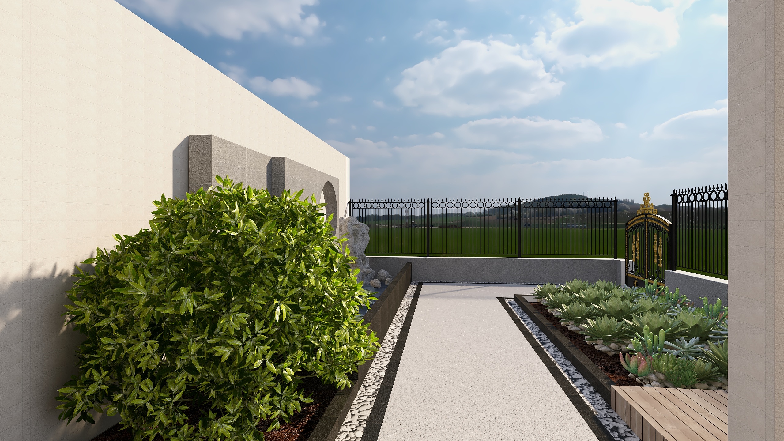 顾创装饰-徐建中学对面别墅-装修设计方案