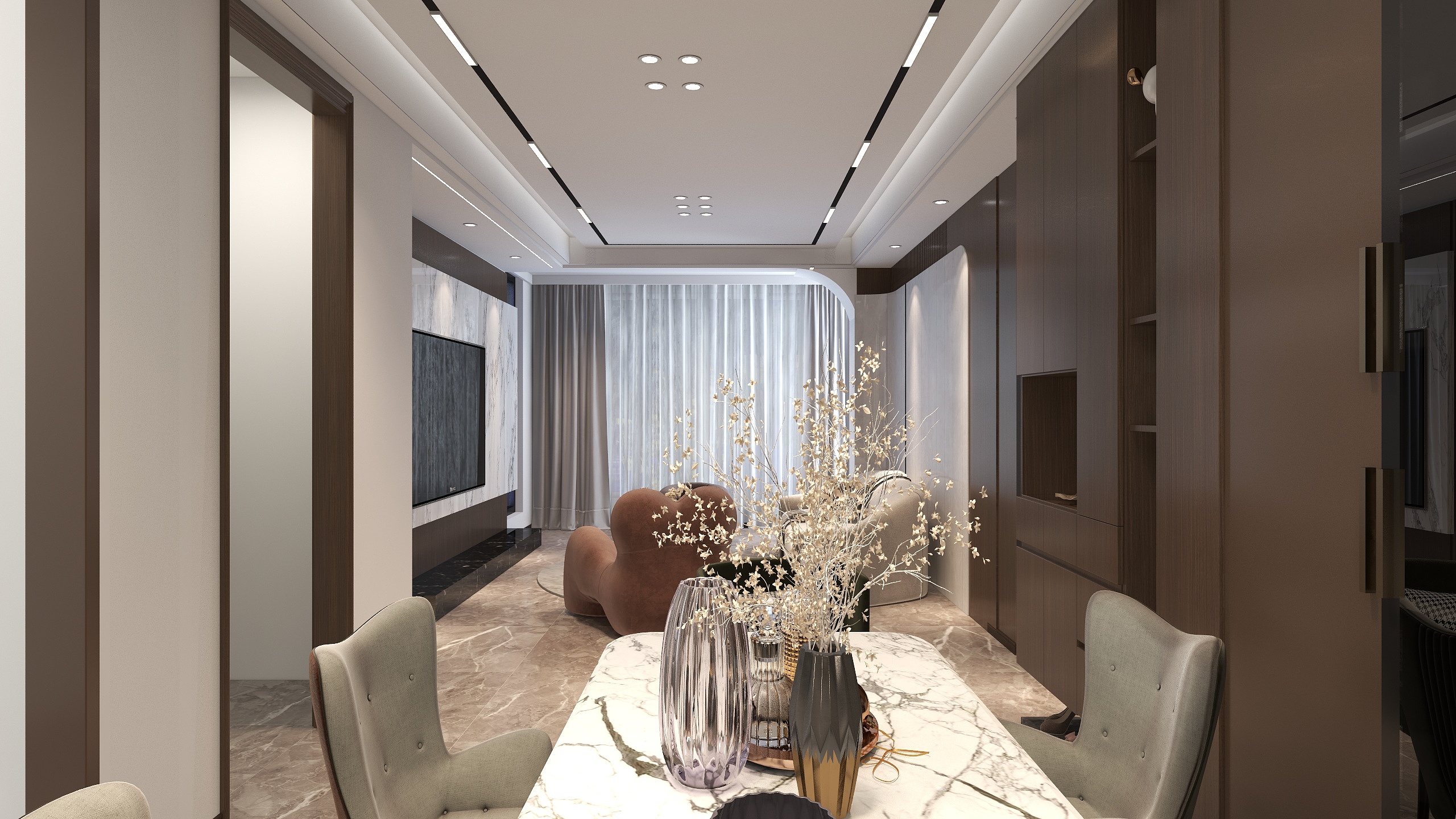 青蛙闭嘴-新榕.金岳府7#106-装修设计方案