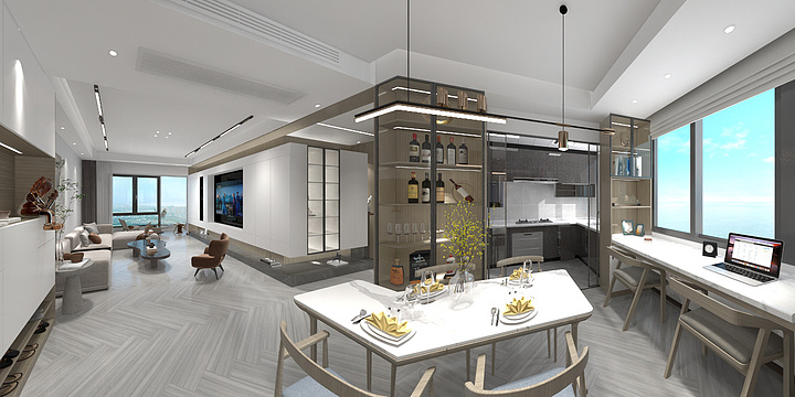 北辰10136-裕墨园（星光装饰）*-装修设计方案