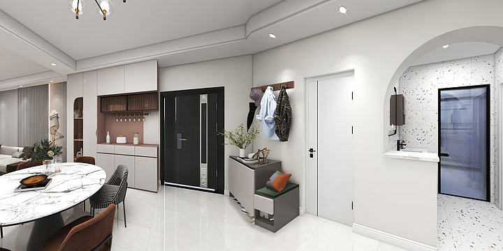 昌盛设计事务所-1号楼东单元.dwg-装修设计方案