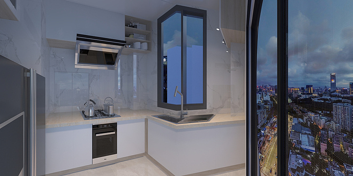 先科全屋吊顶-融信双杭城龙岭2#4002-装修设计方案