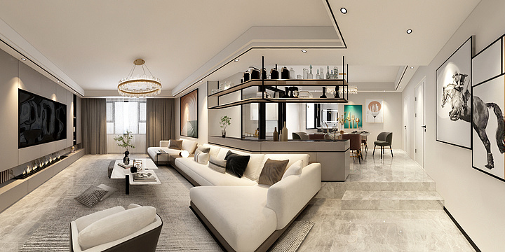 东易装饰工程有限公司-166㎡3室-装修设计方案