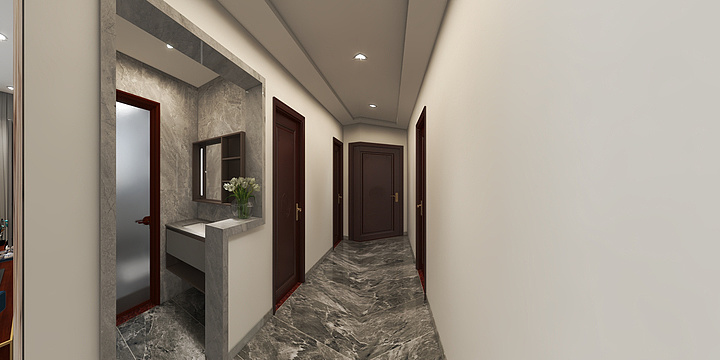 Qing林-诚德馨园13栋2302房-装修设计方案