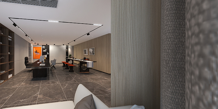 全案设计H华北华-浏阳市龙武国际招投标服务公司-装修设计方案