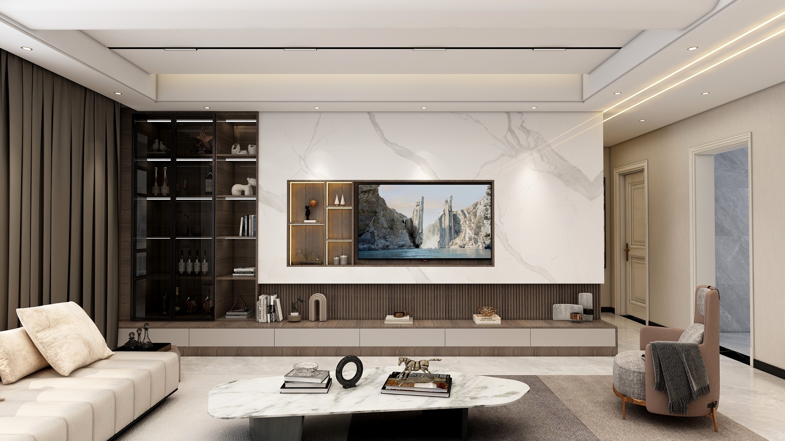 设计丨张超杰-现代风格丶梦灏御园-装修设计方案