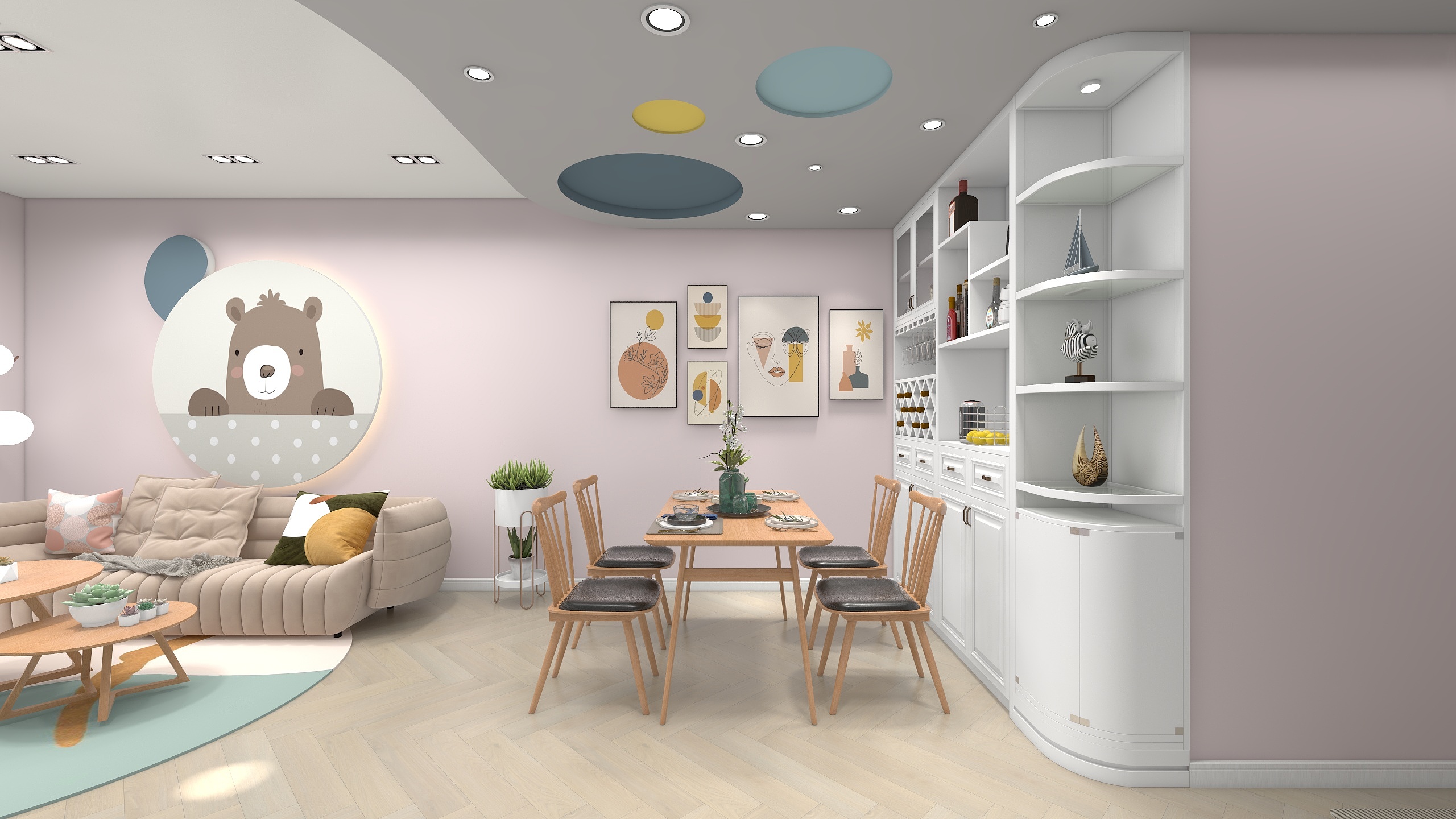 张泽昇-长兴兴越府93.00㎡-装修设计方案