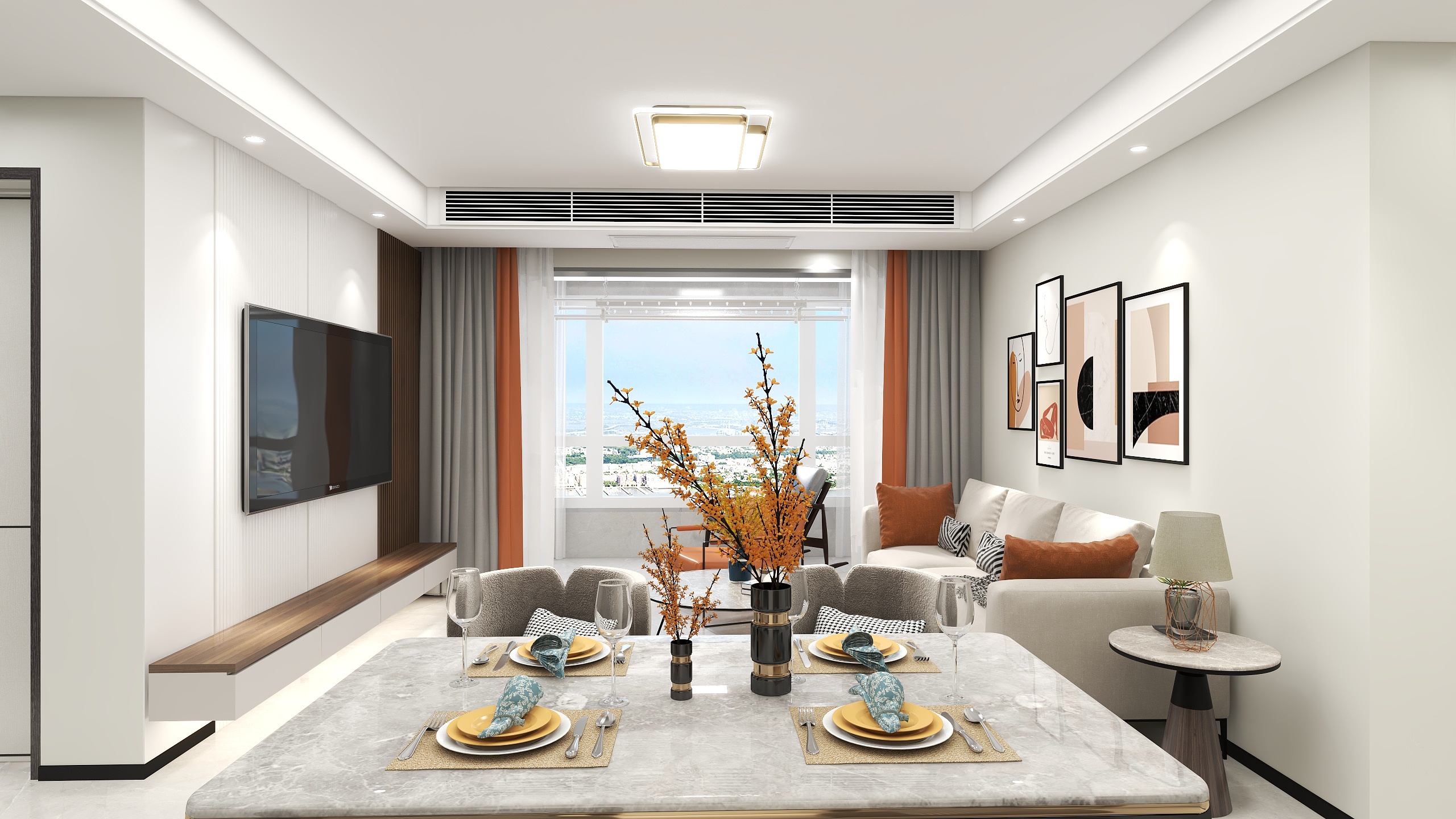 郭涛-蓝山国际装修效果图