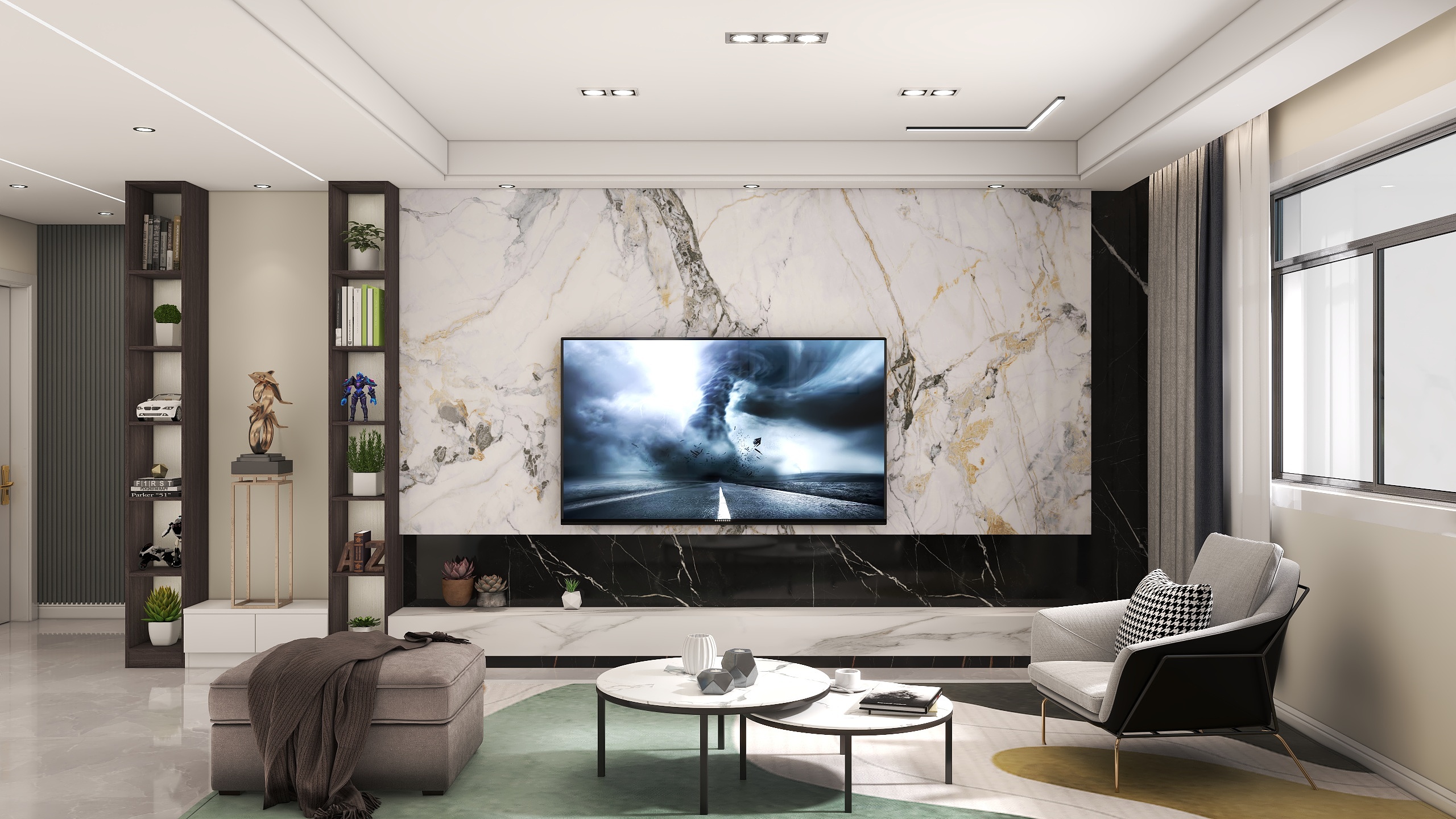 阿诺1-渭滨新家园现代简约116㎡-装修设计方案