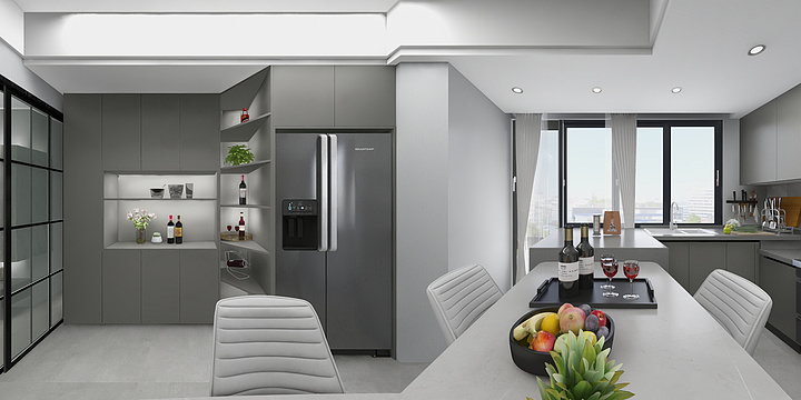 顾家设计云飞-碧桂园8-601-装修设计方案