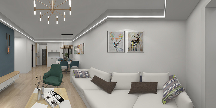 美沐装饰.史工-开元府5号503.dwg-装修设计方案