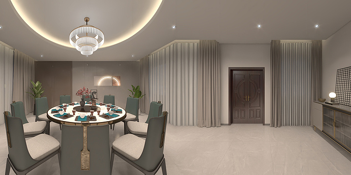 王良智-横江政府餐厅.dwg-装修设计方案