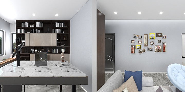 宋志刚-瑞和园89.50㎡B户型3室2厅1卫-装修设计方案