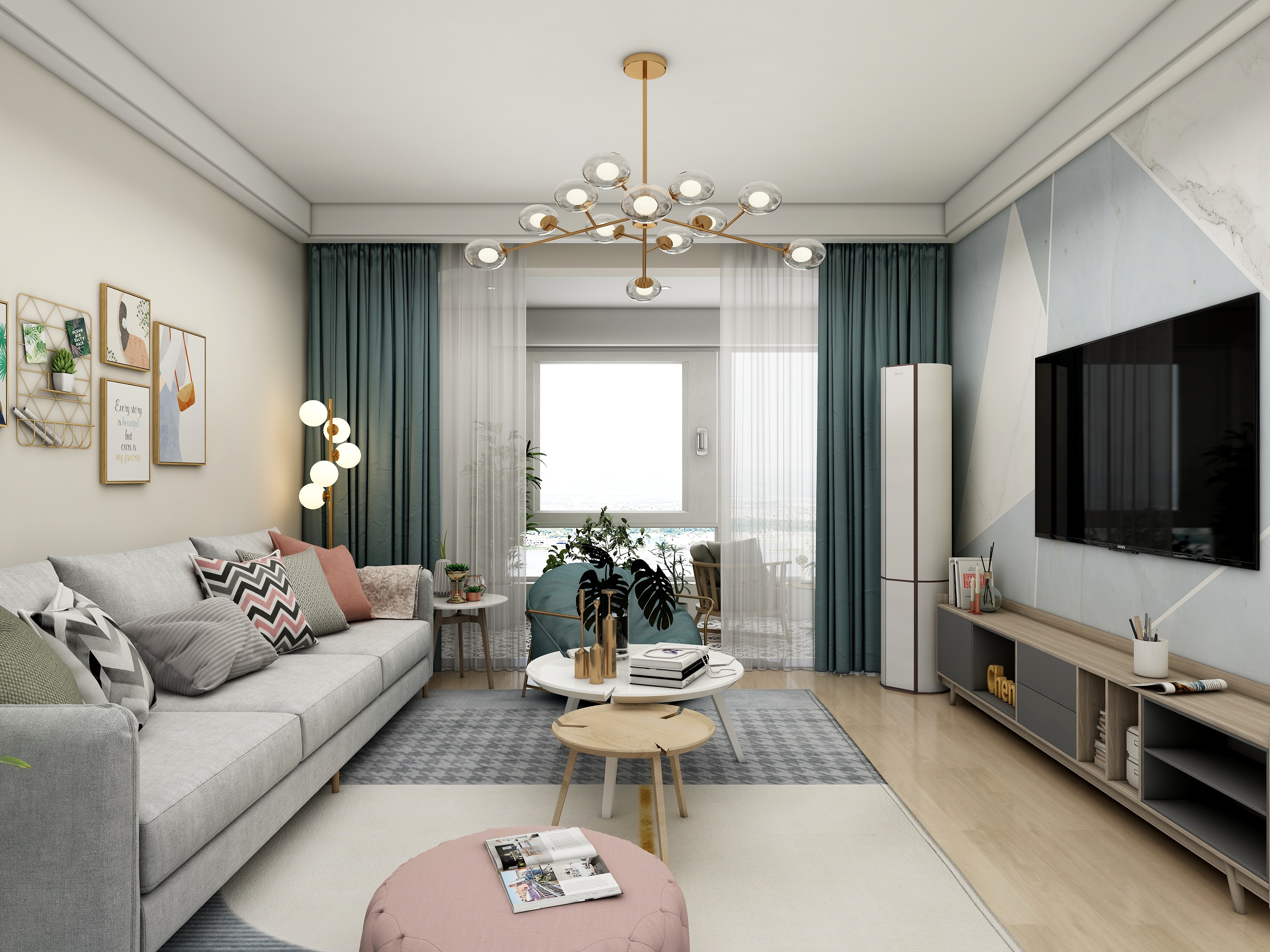 i夜微凉-九重院D户型-装修设计方案