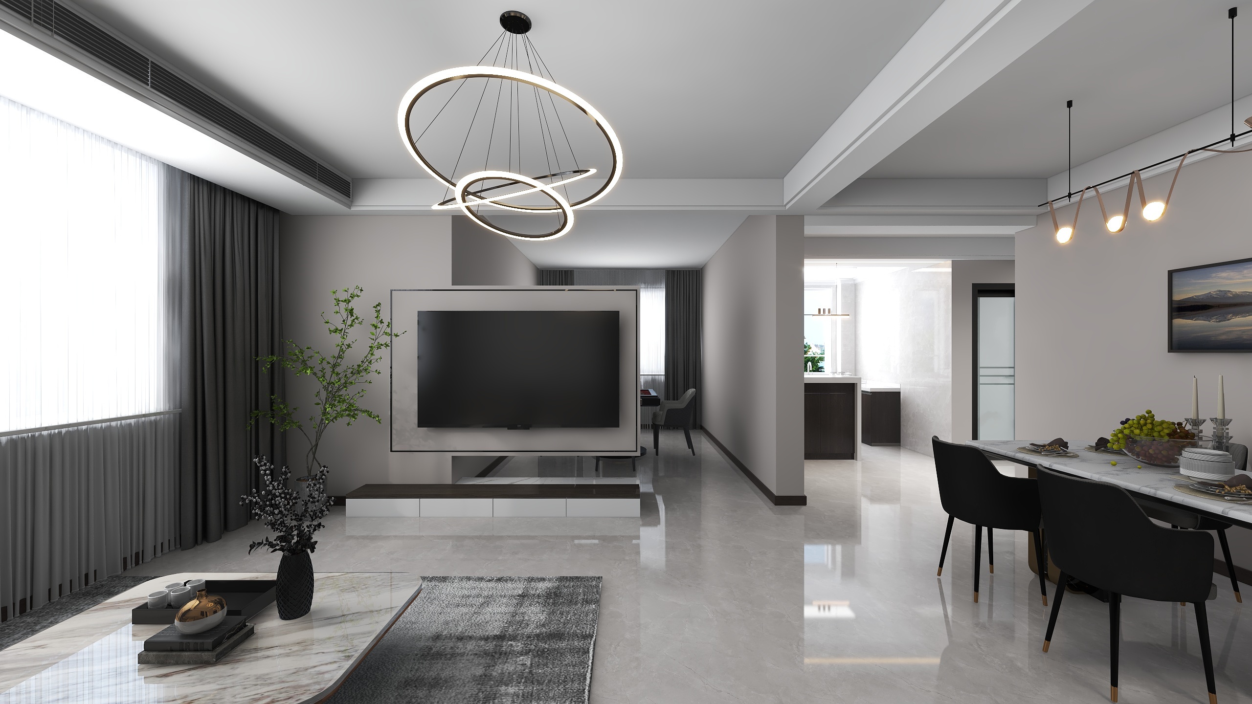 汪汪设计师-中天名人湾方案二-装修设计方案