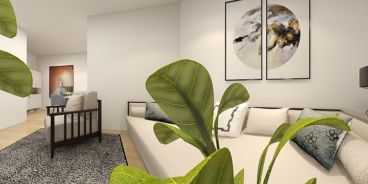 杨兴东-保利香槟国际二期-A1户型（10-装修设计方案